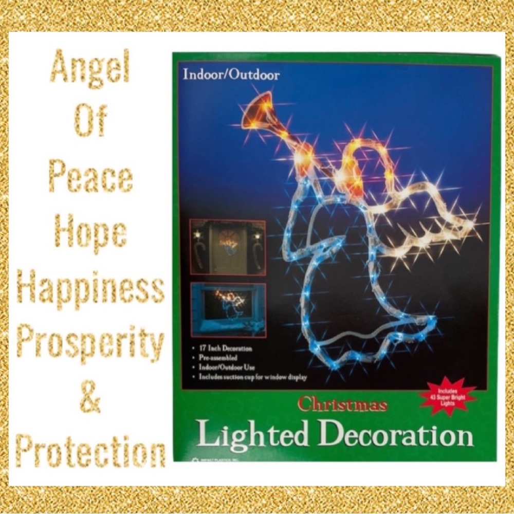 Angel of Peace Holiday Decor Indoor / Outdoor Angels Christmas Decorations